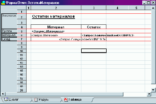 Отчет